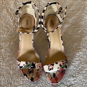 Ankle strap heels